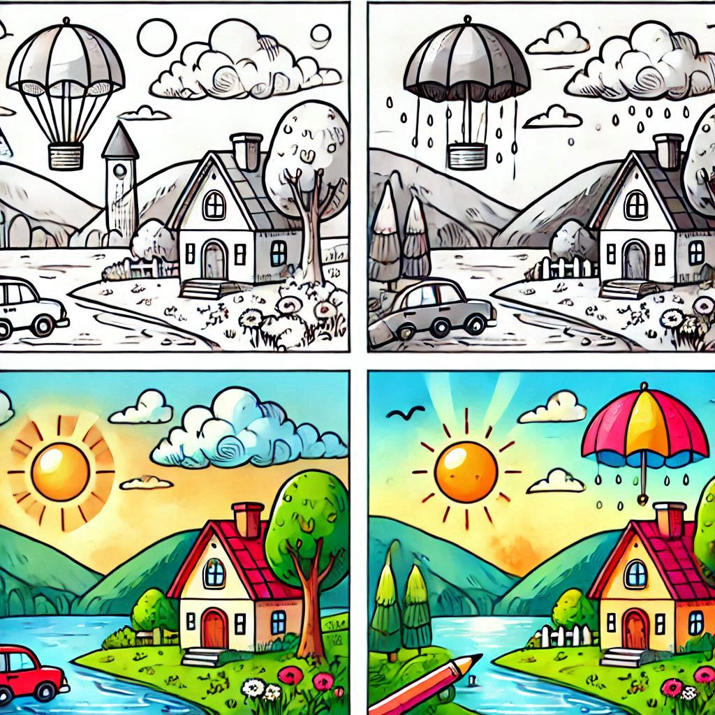 Step-by-Step Easy Scenery Drawing Ideas for Kids