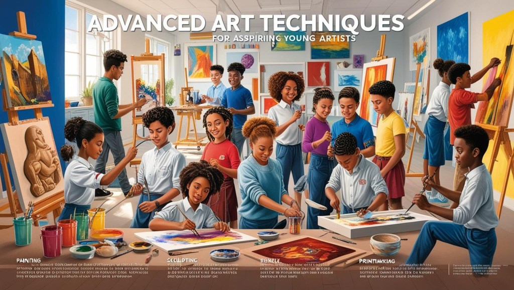 Advanced Techniques for Aspiring Young Artists